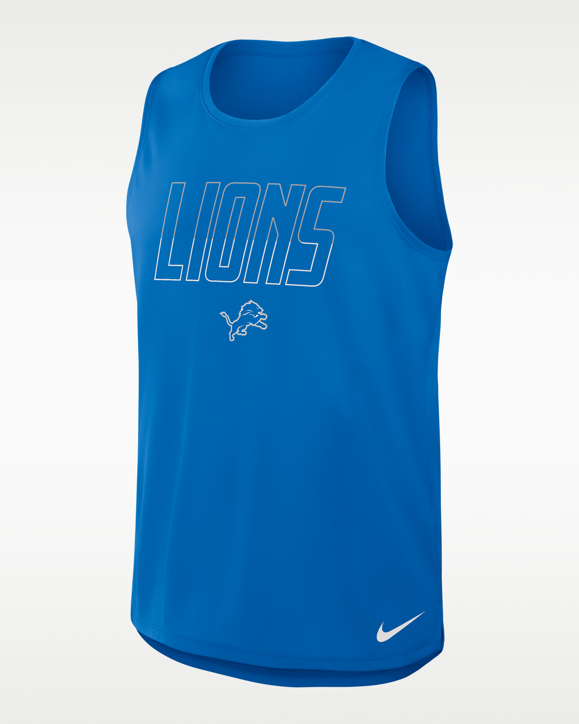 Detroit Lions Men's Nike Dri-FIT NFL Tank Top. Nike.com